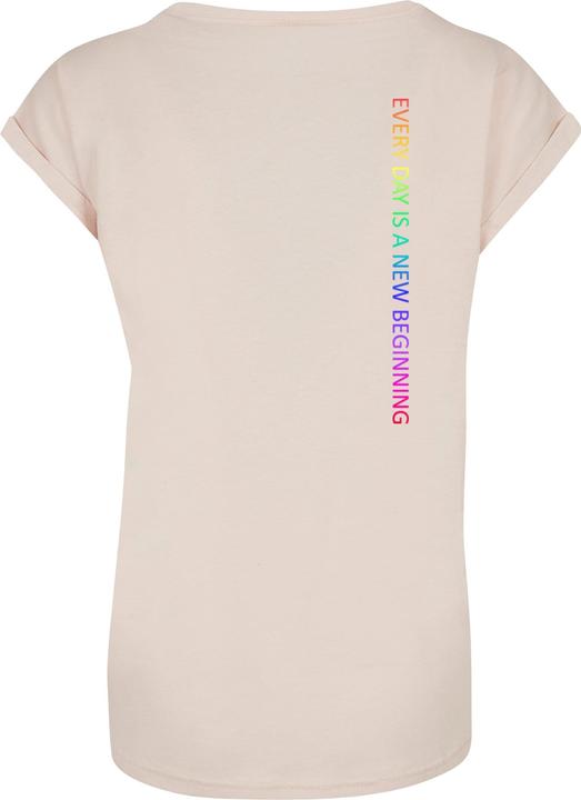 Produktbild Merchcode Ladies Hope Rainbow Extended Shoulder Tee - 116599 (5XL)