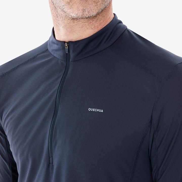 Image du produit Quechua T-shirt de randonnée homme manches longues randonnée en montagne - MH500 (L)