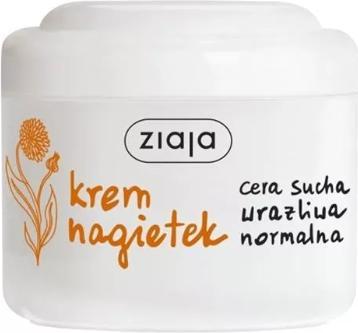 Actual product image Ziaja Calendula Cream Semi-Youty Complexion Normal Dry And Sensitive 100Ml (100 ml)