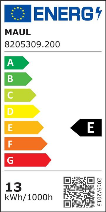 Energie-Label Maul LED craft (970 lm)