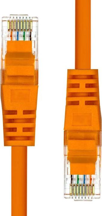 Produktbild ProXtend U/UTP CAT5e PVC AWG 26 CCA Orange 3M (U/UTP, CAT5e, 3 m)