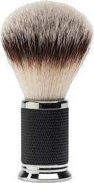 Immagine prodotto Depot Pennello da barba vintage in fibra artificiale - nero e argento (Pennello da barba)