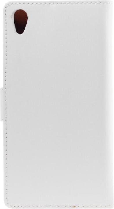 Image du produit NoName Étui portefeuille en cuir fin pour Sony Xperia Z2 - blanc (Sony Xperia Z2)