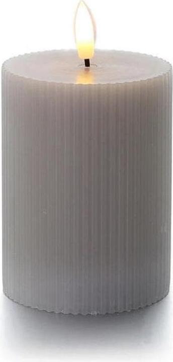 Schlaraffenland LED cylinder candle grooves (1 x)