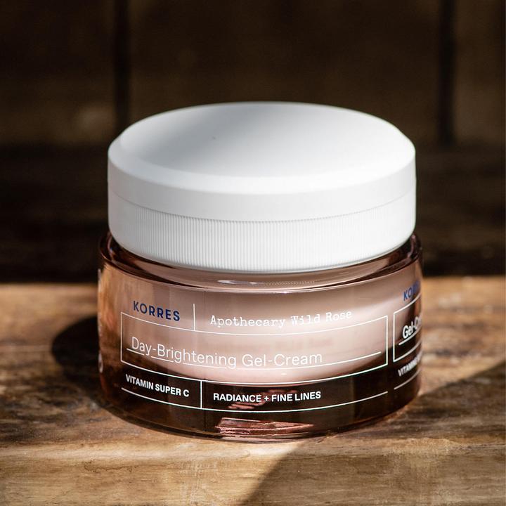 Actual product image Korres Apothecary Wild Rose Gel-Cream for radiant complexion - normal and combination skin (40 ml, Day cream, Face gel)