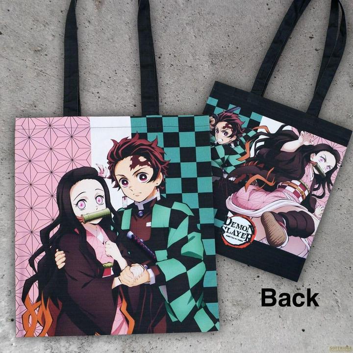 Produktbild POPbuddies Demon Slayer: Kimetsu no Yaiba Tragetasche Tanjiro & Nezuko