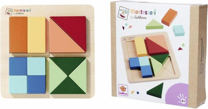 Produktbild Eichhorn EH Montessori Formen Puzzzle (12 Teile)