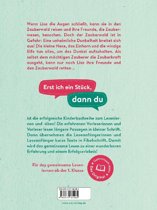 Immagine prodotto Erst ich ein Stück, dann du - Lisa rettet den Zauberwald (Tedesco, Patricia Schroeder, 2023)
