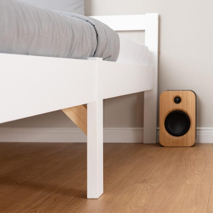 Produktbild Jamb Holzbett Jugendbett 90x200cm Natur (90 x 200 cm)