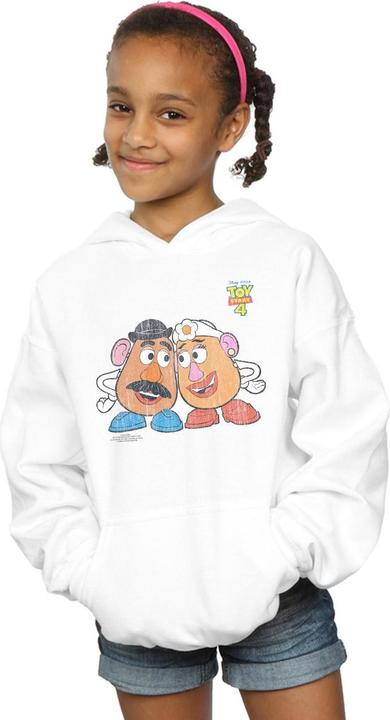 Immagine prodotto Disney Toy Story 4 Mr And Mrs Potato Head Felpa con Cappuccio Ragazze (128)