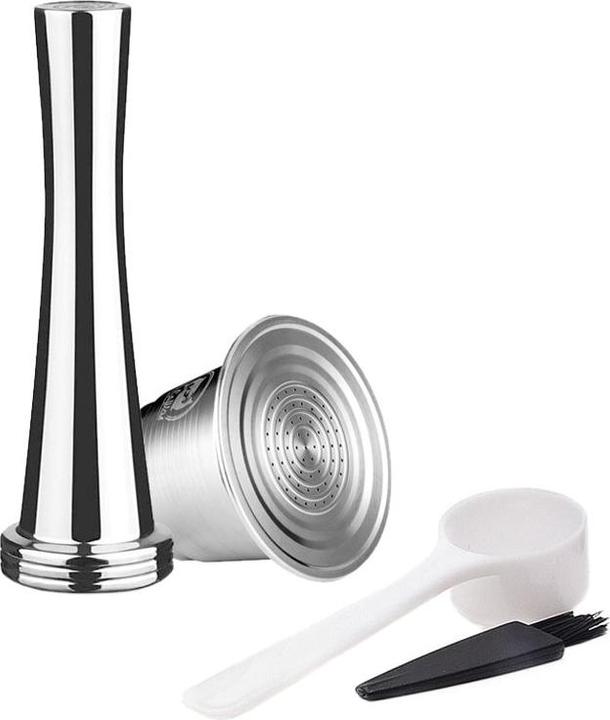 Actual product image JTI Reusable coffee capsule for Nespresso machine