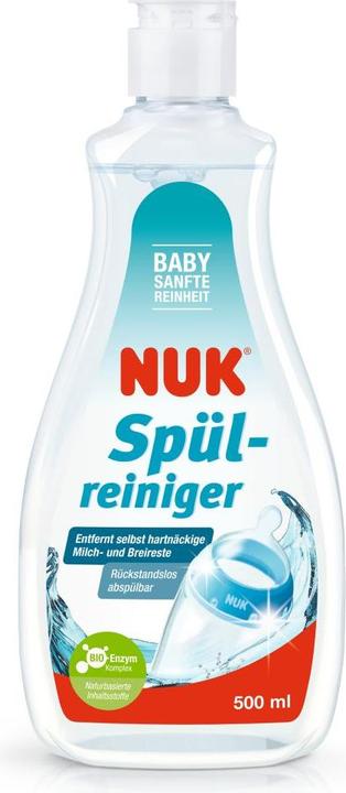 Actual product image NUK Rinsing cleaner 500ml for cleaning bottles and teats (500 ml)