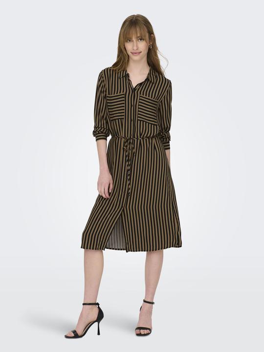 Produktbild JdY Langes gestreiftes Blusenkleid (L)