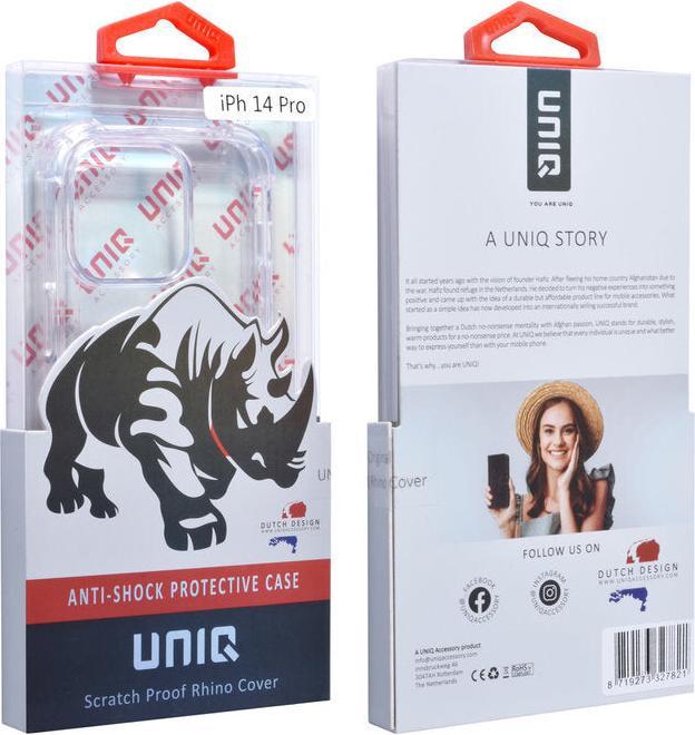 Actual product image UNIQ Accessory Case iPhone 14 Pro - Hardcase Protective Cover Corners Anti-Shock Scratch Resistant (Apple iPhone 14 Pro)