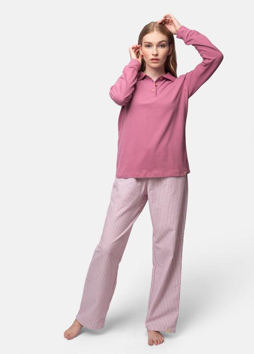 Immagine prodotto greenjama Camicia a maniche lunghe con collo a polo (38)