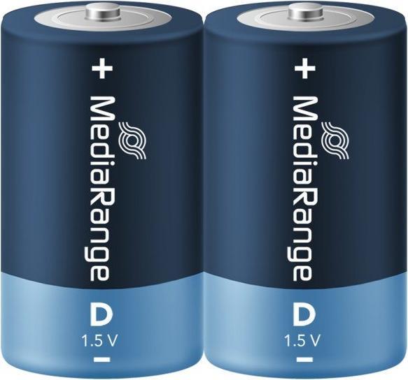 Produktbild MediaRange Premium Alkaline (2 Stk., D, 11900 mAh)