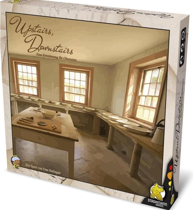 Productafbeelding Strohmann Games Obsession: Upstairs, Downstairs Uitbreiding, bordspel, voor 1-4 spelers, vanaf 14 (Duits)