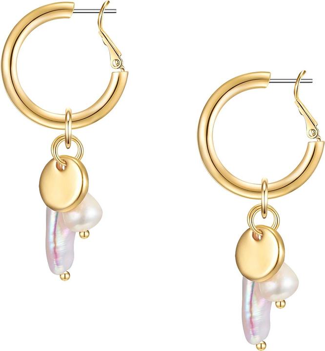 Image du produit Lulu & Jane Femme Alliage métallique Perle d'eau douce de culture or jaune - 29255 (Alliage métallique)