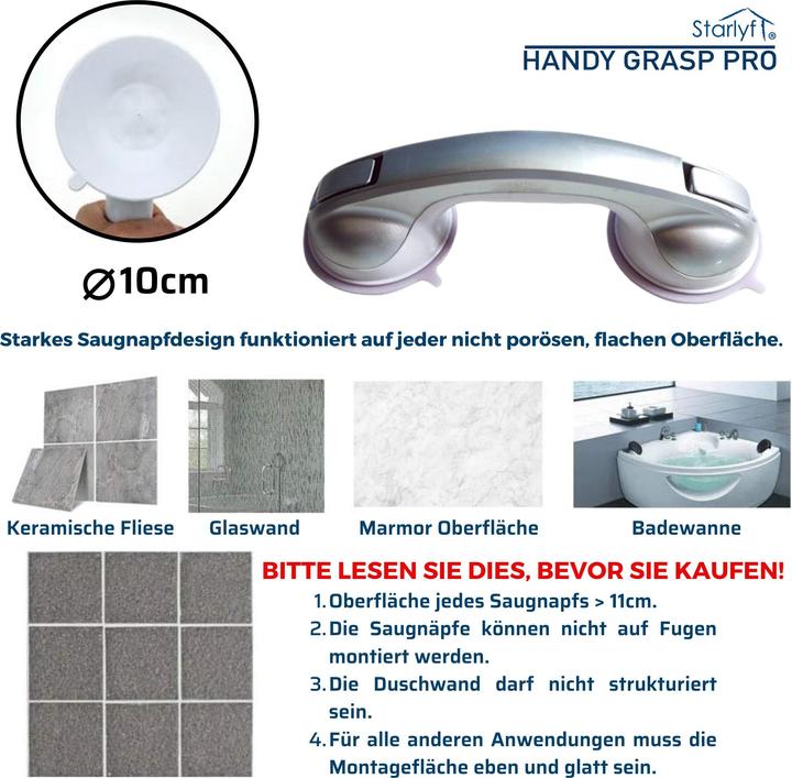 Actual product image Starlyf Handy Grasp Pro