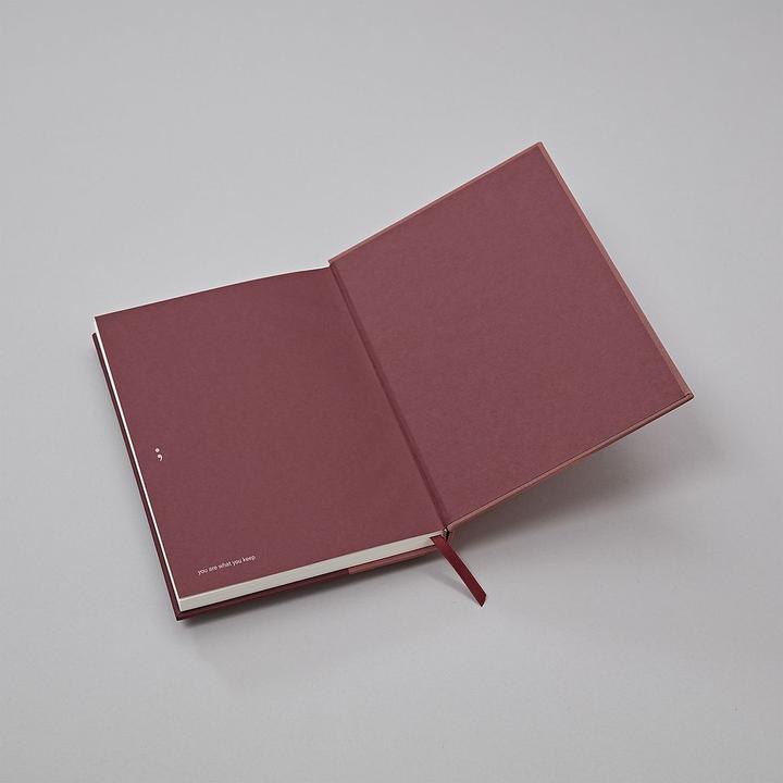 Actual product image Semikolon Notebook (A5) NATURAL AFFAIR, Blossom, Dotted (A5)
