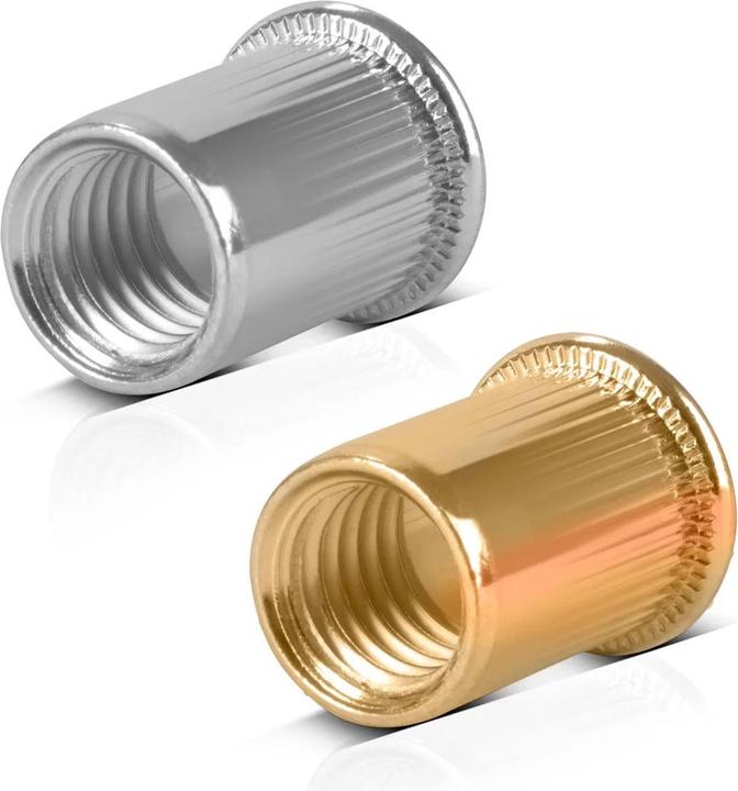 Actual product image Stahlwerk Rivet nut set 500-piece threaded rivets Rivet sleeves Threaded mandrels