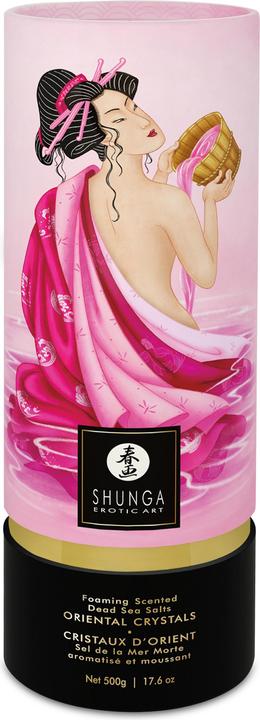 Actual product image Shunga Oriental Crystals Bath Salts Aphrodisia 500 gram (Bath pearls)