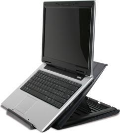 Image du produit Hamlet XTMS100 Support Tiramisu pour ordinateur portable Noir