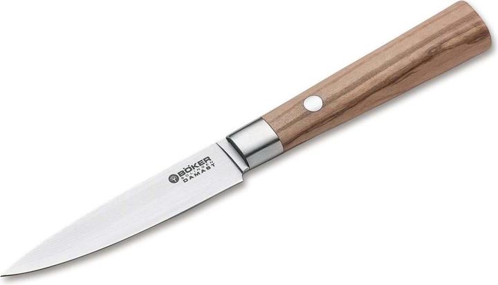 Produktbild Böker Damast Olive Rüstmesser (10 cm)