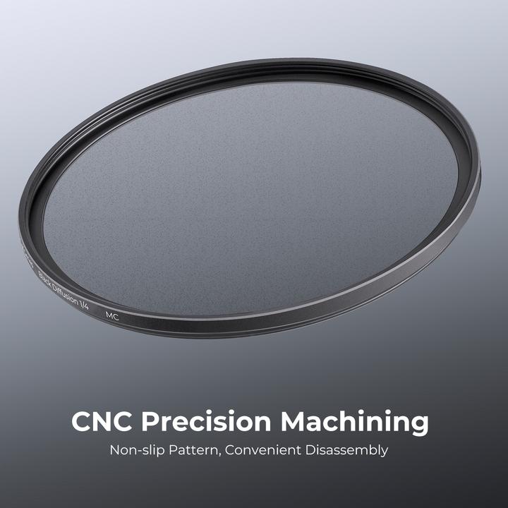 Actual product image K&F Concept 37MM Black Mist Filter 1/4, Ultra-thin 18 layer Green Coatings (C Series)