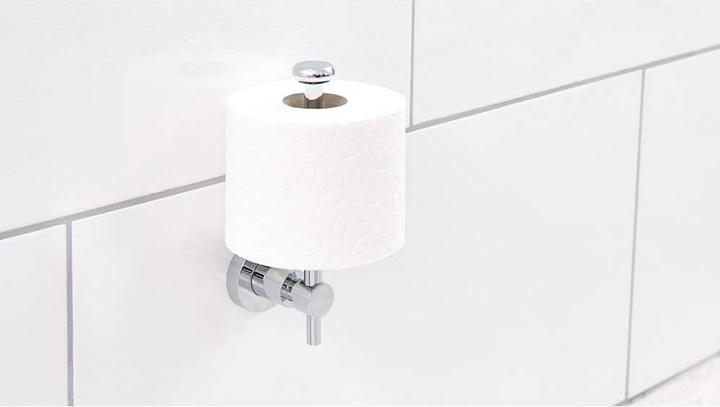 Actual product image tesa LOXX WC replacement roll holder incl. adhesive solution without drilling