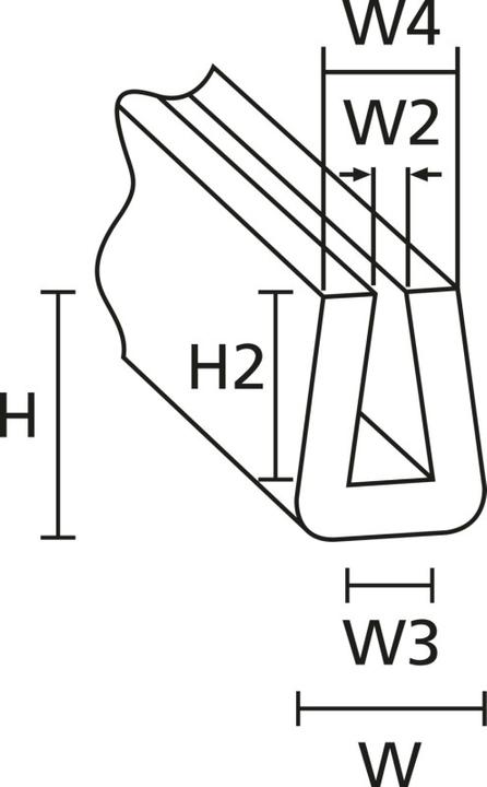 Produktbild HellermannTyton Kantenschutz (7500 cm)