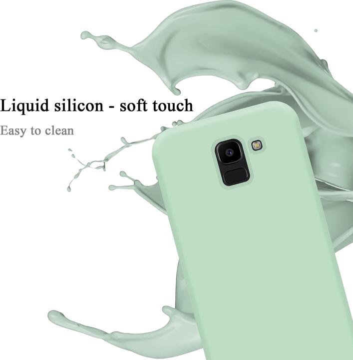 Image du produit Cadorabo TPU Liquid Silicone Case Cover (Samsung Galaxy J6 (2018))