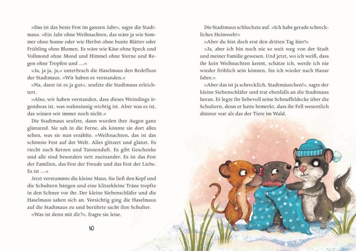Actual product image Der kleine Siebenschläfer: Ein Lichterwald voller Weihnachtsgeschichten (German, Sabine Bohlmann, Kerstin Schoene, 2021)