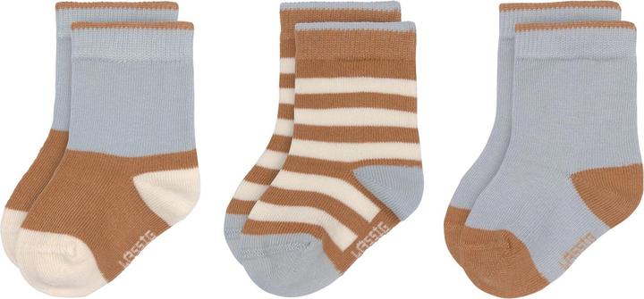 Lässig Socken 3er-Set Hellblau Caramel Gr. 19 - 22 (3er Pack, 19 - 22)