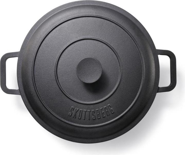 Produktbild Skottsberg Topf Cast Iron, 31.5 cm Durchmesser, 3 Liter, Gusseisen (31.50 cm, Bräter + Schmortopf, Gusseisen)