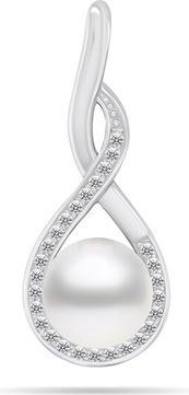 Immagine prodotto Brilio Argento - Elegante ciondolo in argento con perle e zirconi PT123W