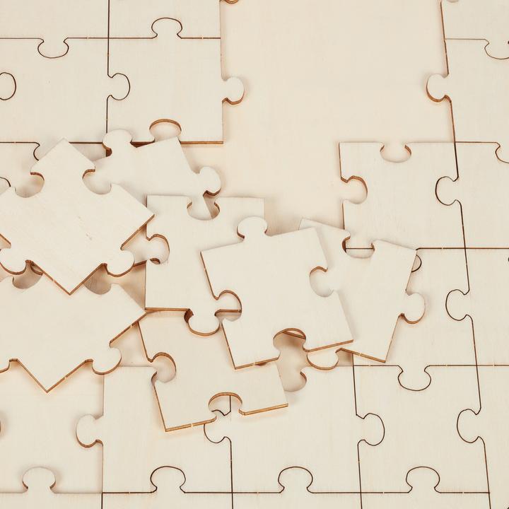 Produktbild Relaxdays Herzpuzzle (49 Teile)