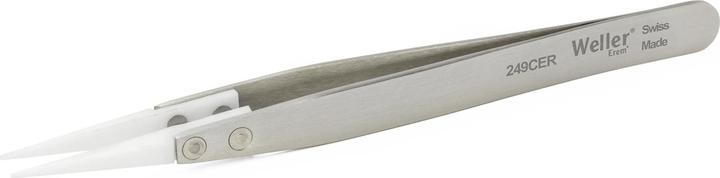 Produktbild Weller Erem Erem Edelstahl Pinzette Säurebeständig, Spitze Gerade, Spitz, 130 mm