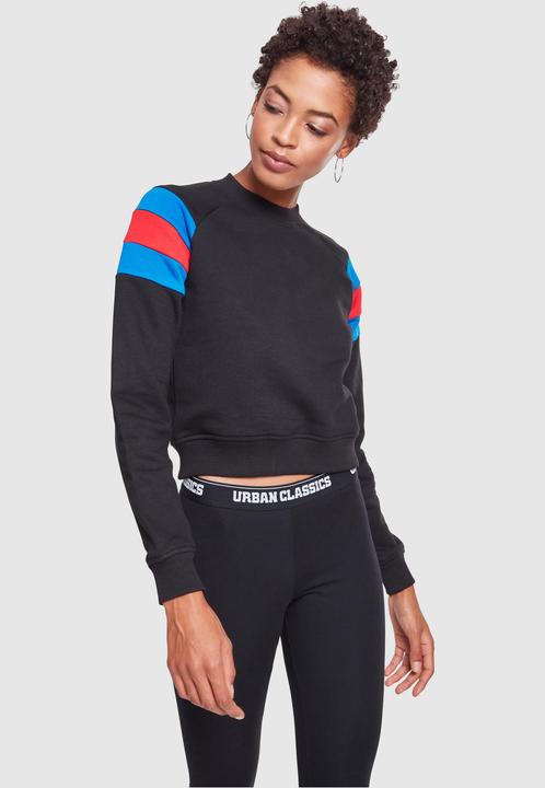 Immagine prodotto Urban Classics Girocollo con maniche a strisce da donna (4XL)