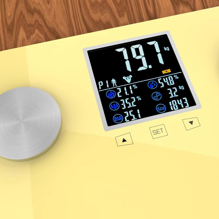 Actual product image WottoCare Professionelle Körperfettwaage (180 kg)