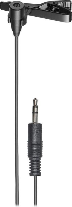 Audio-Technica AudioT ATR3350x Clip On Microphone bk Omnidirectional Condenser Microphone