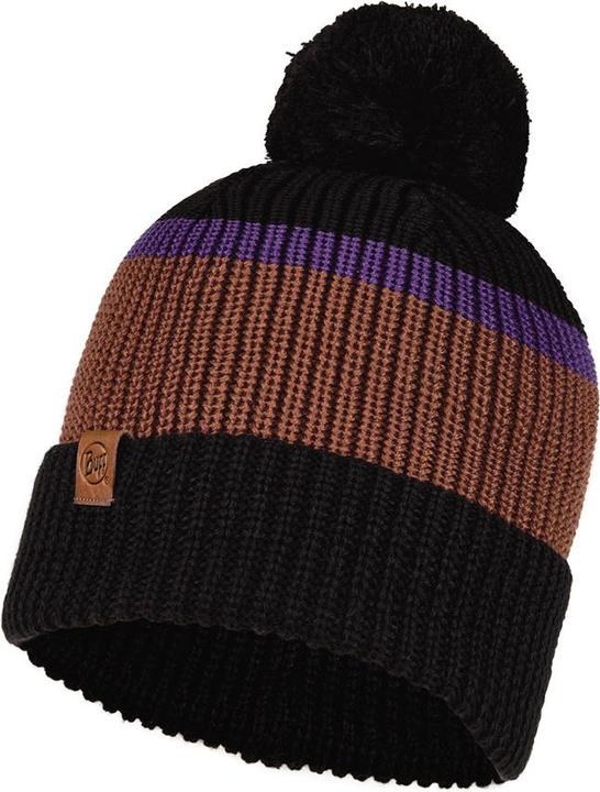 Buff Knitted Hat Elon Black (One Size)