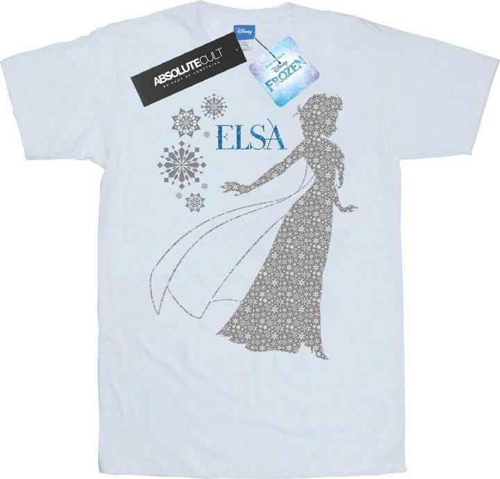 Disney Frozen Elsa Christmas Silhouette TShirt (3XL)