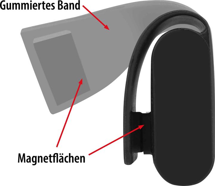 Produktbild APA 13449 LED Magnet Licht LED Arbeitsleuchte akkubetrieben 1.8 W 160 lm (160 lm)