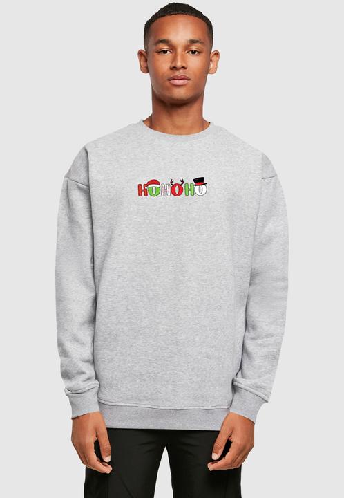Actual product image Merchcode Christmas Ho Ho Ho Crewneck - 182471 (L)