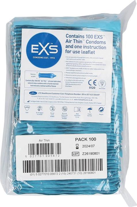Image du produit EXS Air Thin (100 pcs)