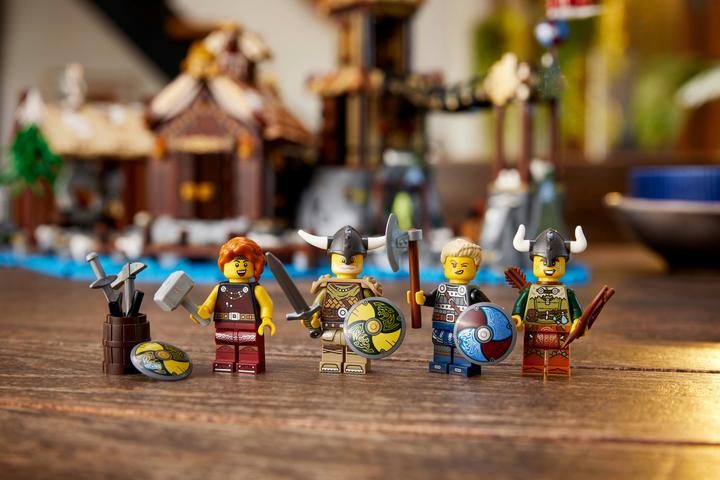 Produktbild LEGO Wikingerdorf (21343, LEGO Ideas, LEGO Seltene Sets)