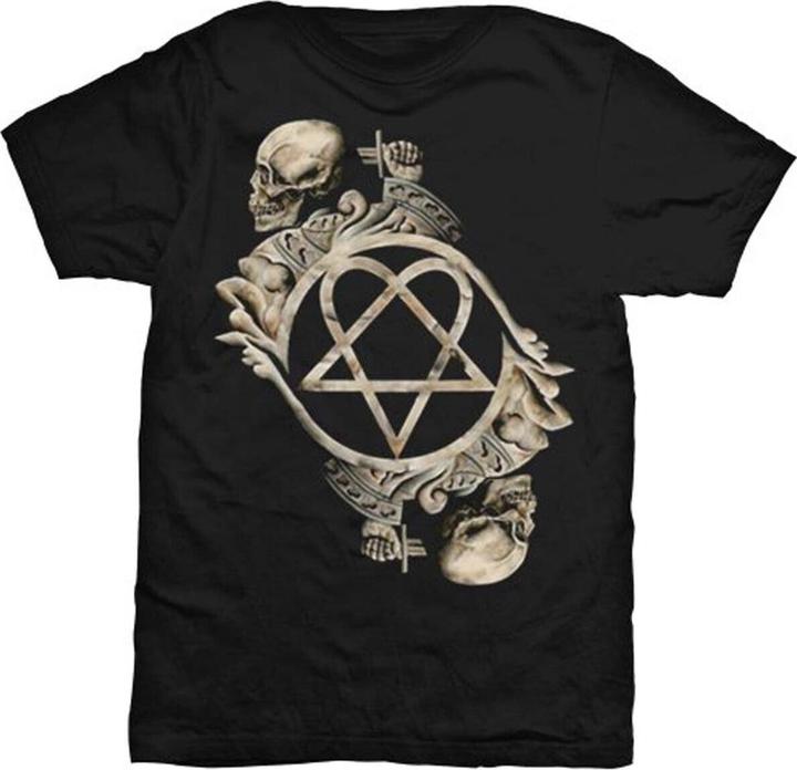 Produktbild Him Erwachsene Knochenskulptur Baumwolle TShirt (XL)