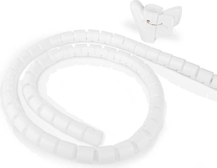 Produktbild Nedis Kabelmanagement Hülse 2.00 m 1 Stück max. Kabeldicke: 32 mm PE Weiss (Kabeldurchlass, 200 cm)