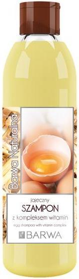 Image du produit Barwa Natural Colour - Shampooing régénérant à l'oeuf pour cheveux ternes et abîmés 300Ml (300 ml, Shampoing liquide)